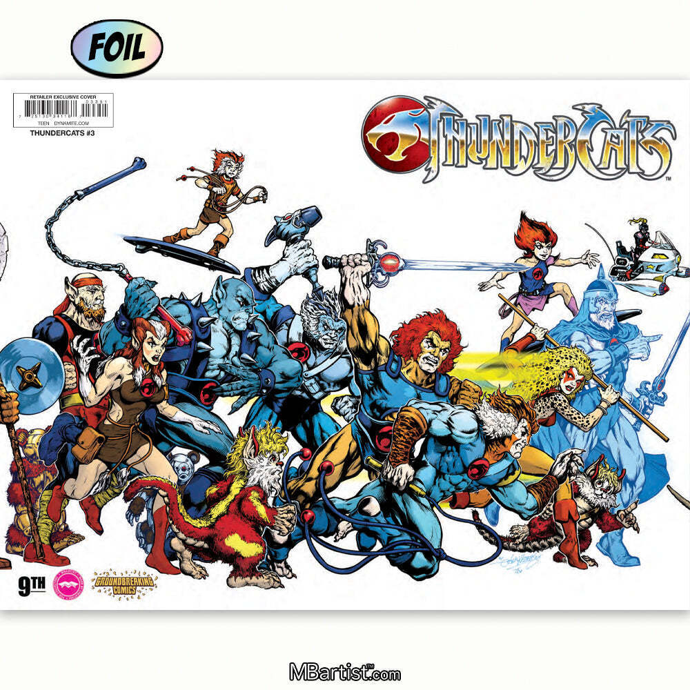 COMIC BOOK | THUNDERCATS #3: EXCLUSIVE VARIANT by John Hebert