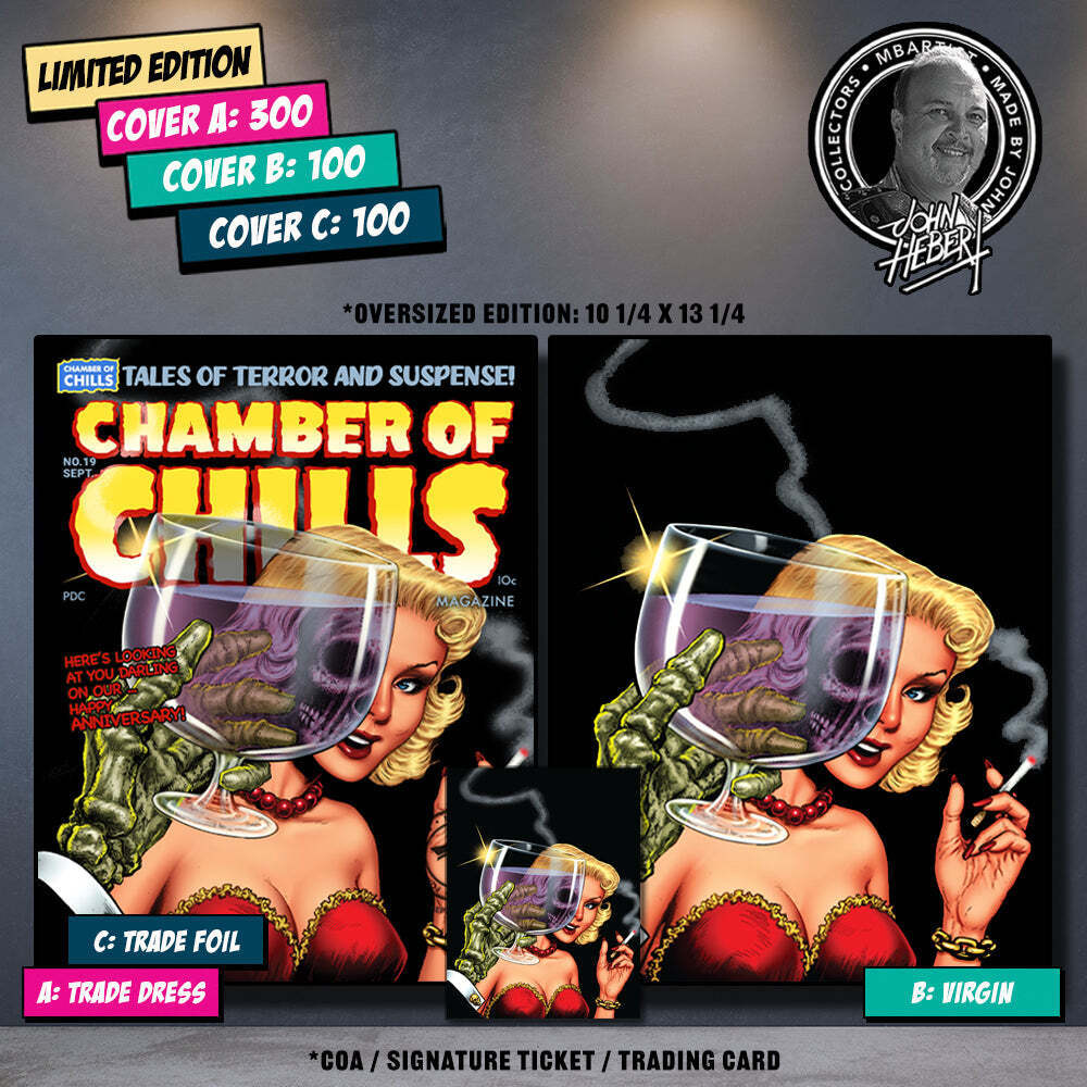 COMIC BOOK | CHAMBER OF CHILLS #19: TREASURY VARIANT by John Hebert
