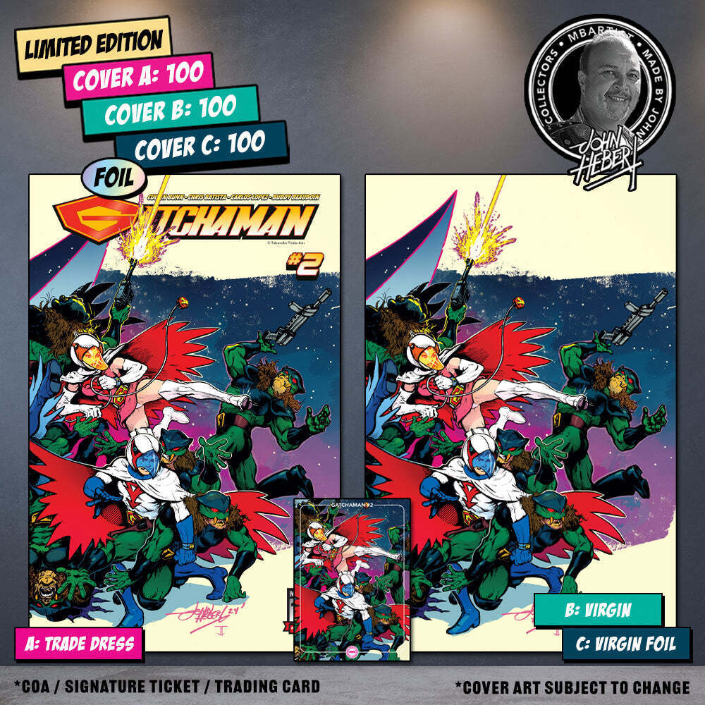 COMIC BOOK | GATCHAMAN #2: by John Hebert