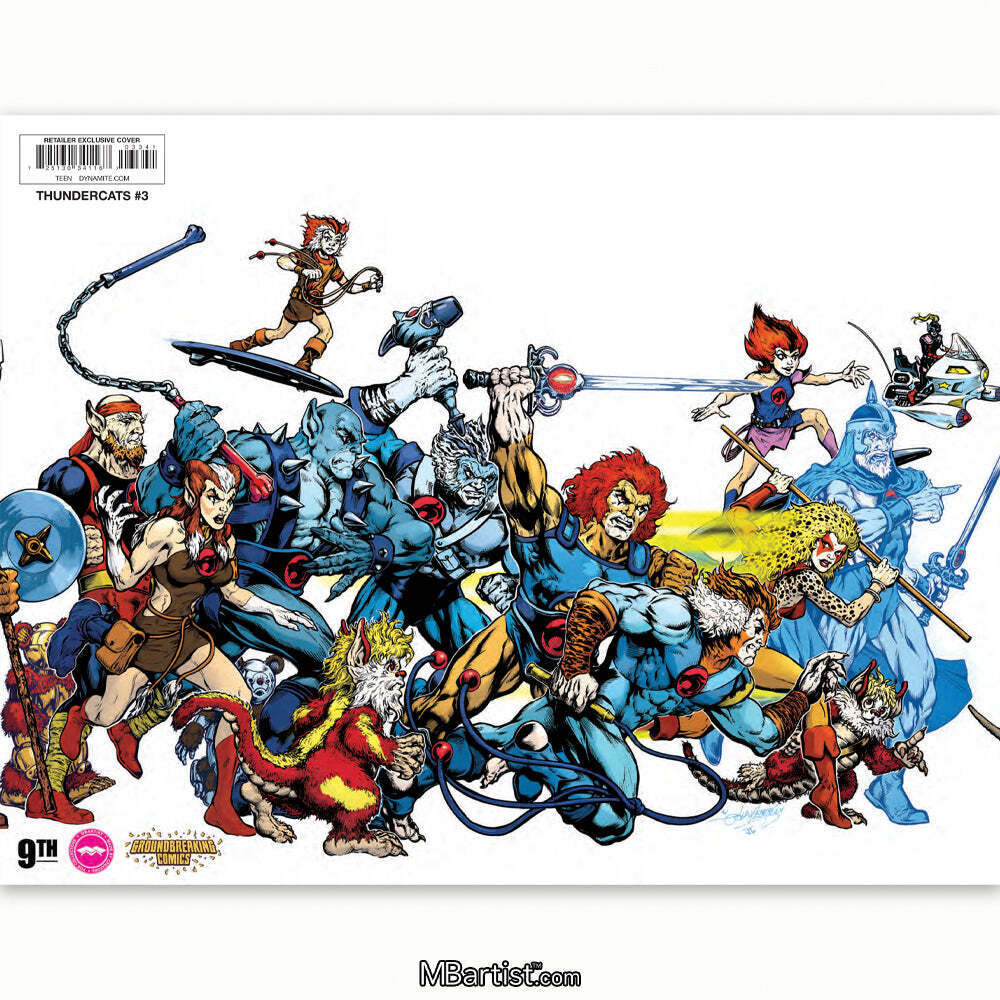 COMIC BOOK | THUNDERCATS #3: EXCLUSIVE VARIANT by John Hebert
