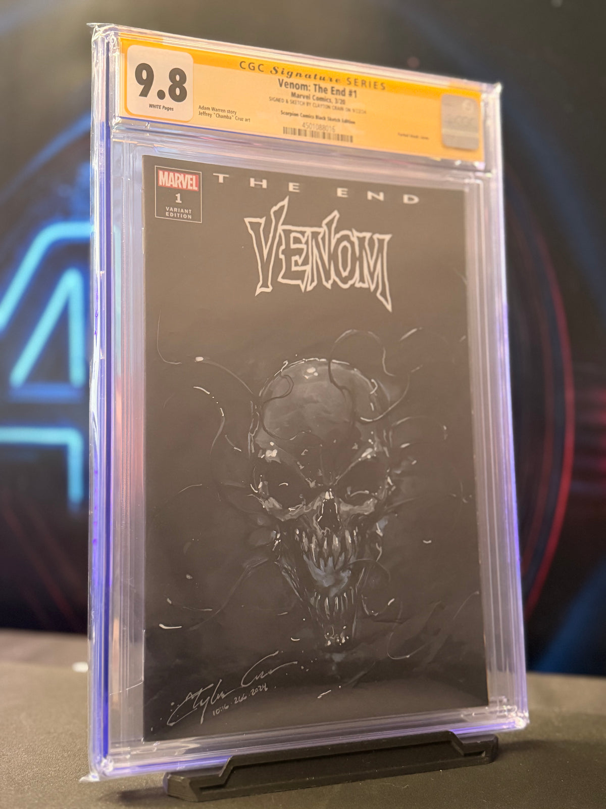 Venom: The End #1 3/20 Scorpion Comics Sketch Edition