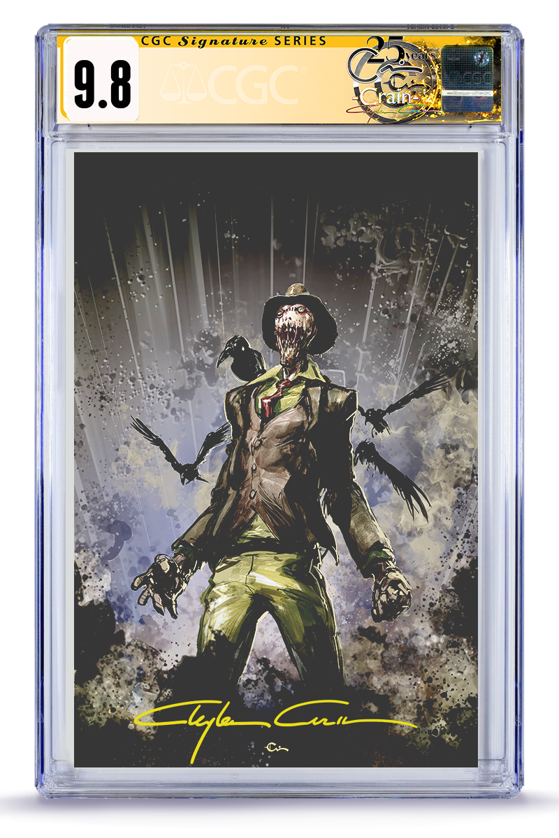 Absolute Batman #19 Clayton Crain Scarecrow Full Art CGC 9.8 Signature Series