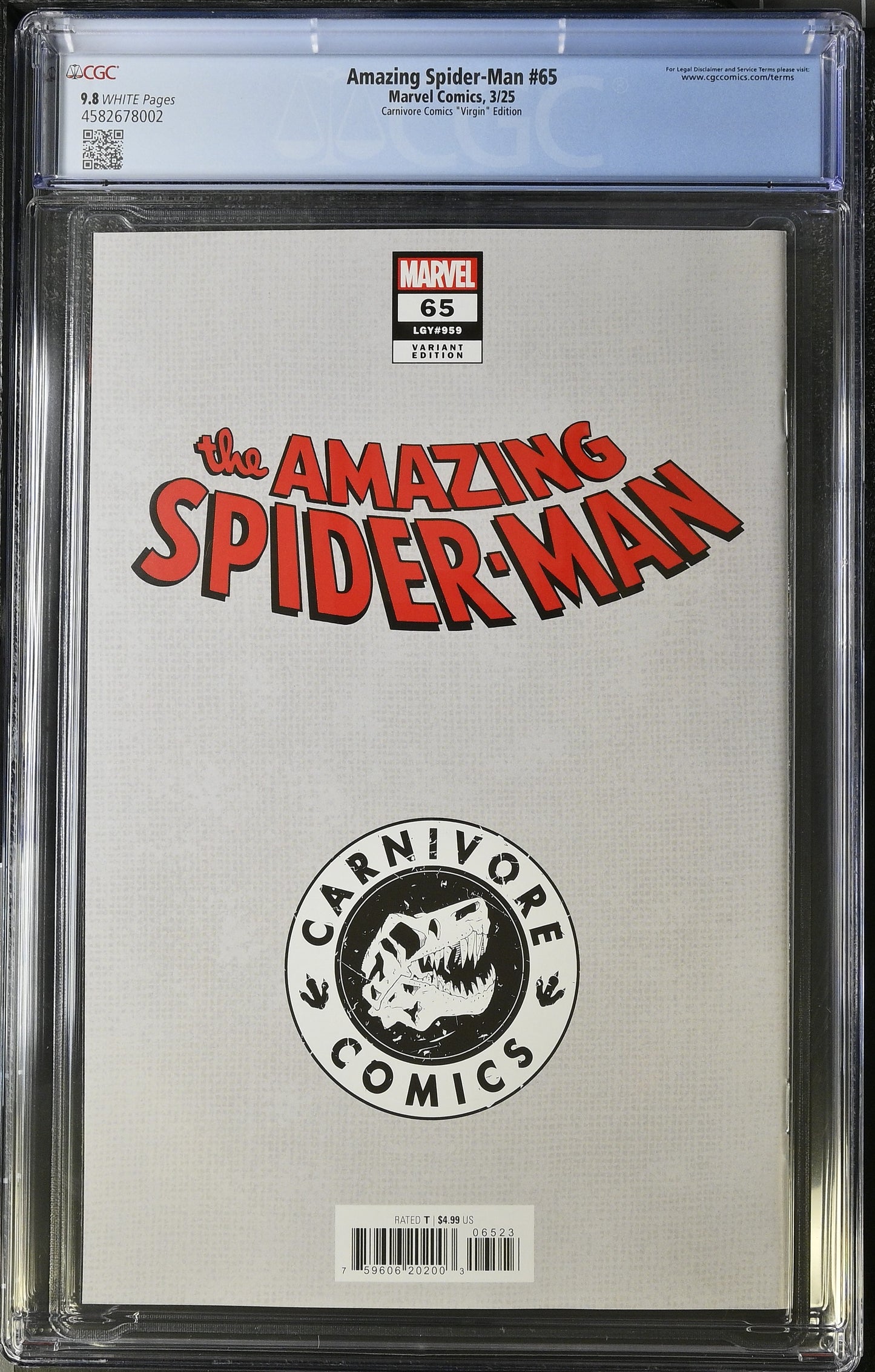 Amazing Spider-man 65 Del Otto Virgin