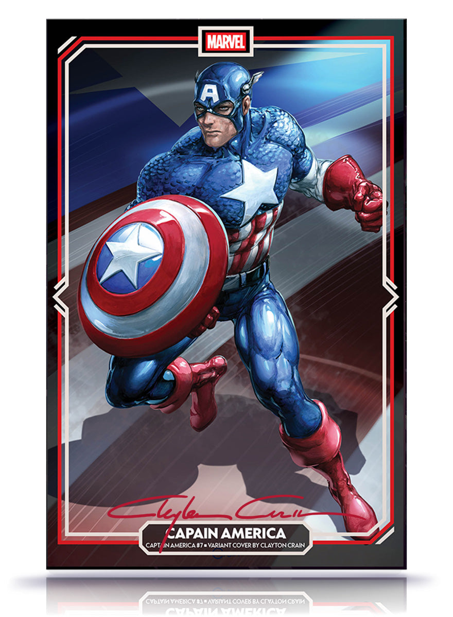 PREORDER: Captain America No. 7 Classic Signature w/COA