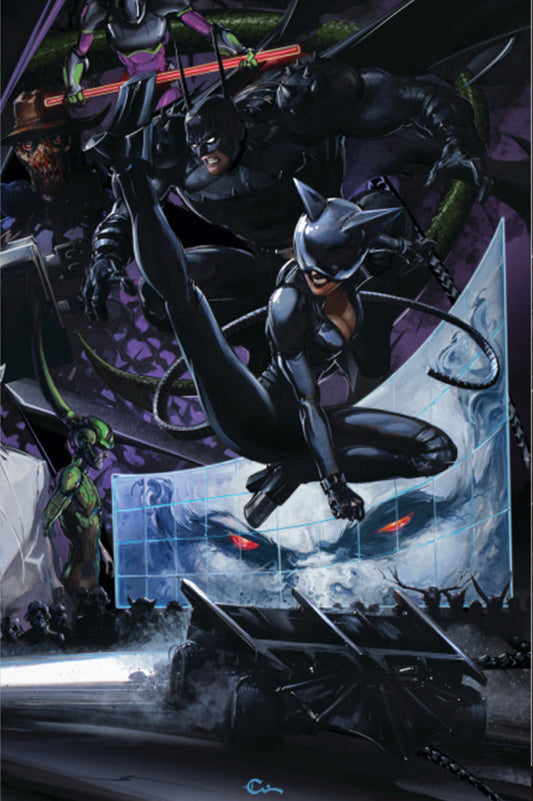 Absolute Batman #23 Clayton Crain Catwoman Full Art