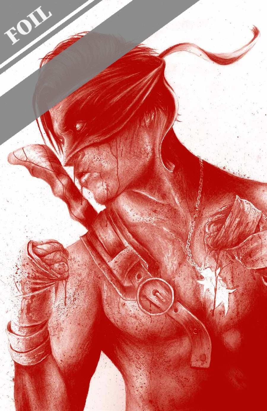 Final Boss #1 Wil Shrike X-Ray Full Art Foil cover