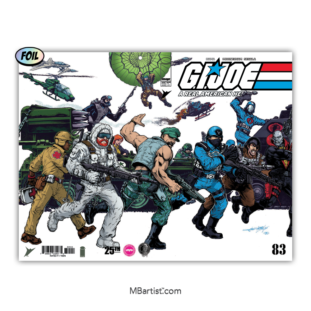 COMIC BOOK | G.I. JOE: ARAH #315: VARIANT EXCLUSIVE by John Hebert