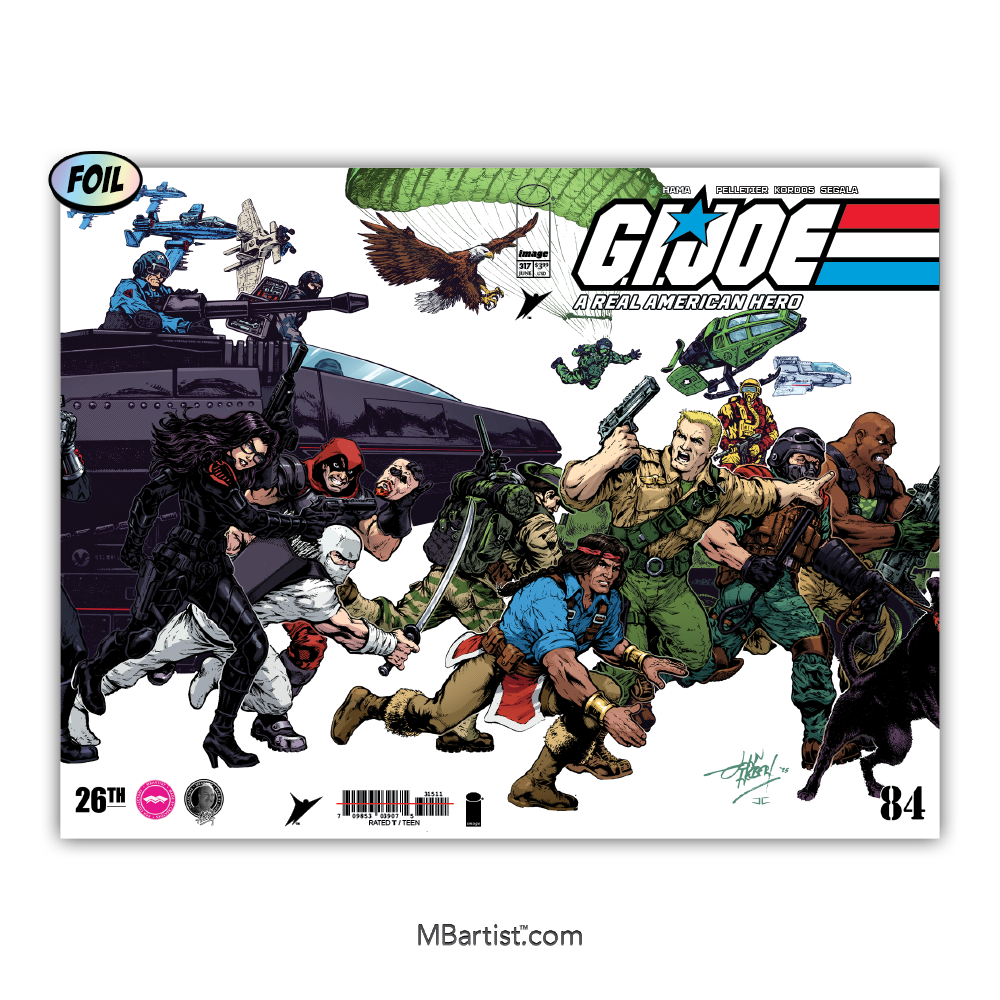 COMIC BOOK | G.I. JOE: ARAH #317: VARIANT EXCLUSIVE by John Hebert