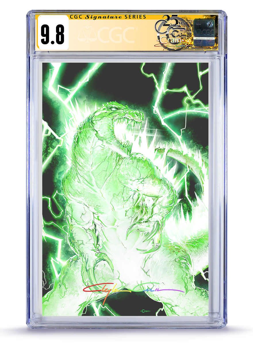 PREORDER: All Art Godzilla No. 7 1:50 Infinity Signature 9.8 CGC Signature Series