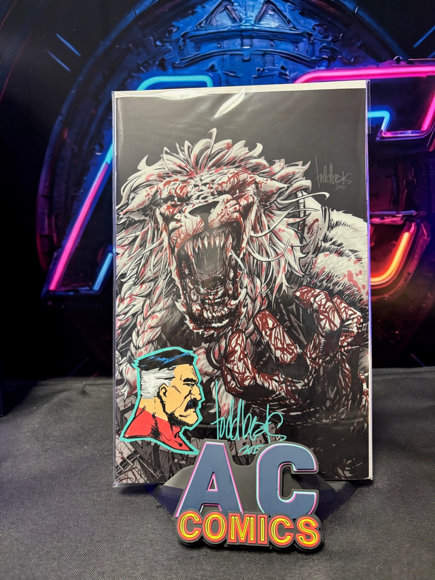 Full Color Remark by Todd Beats on Battle Beast #1