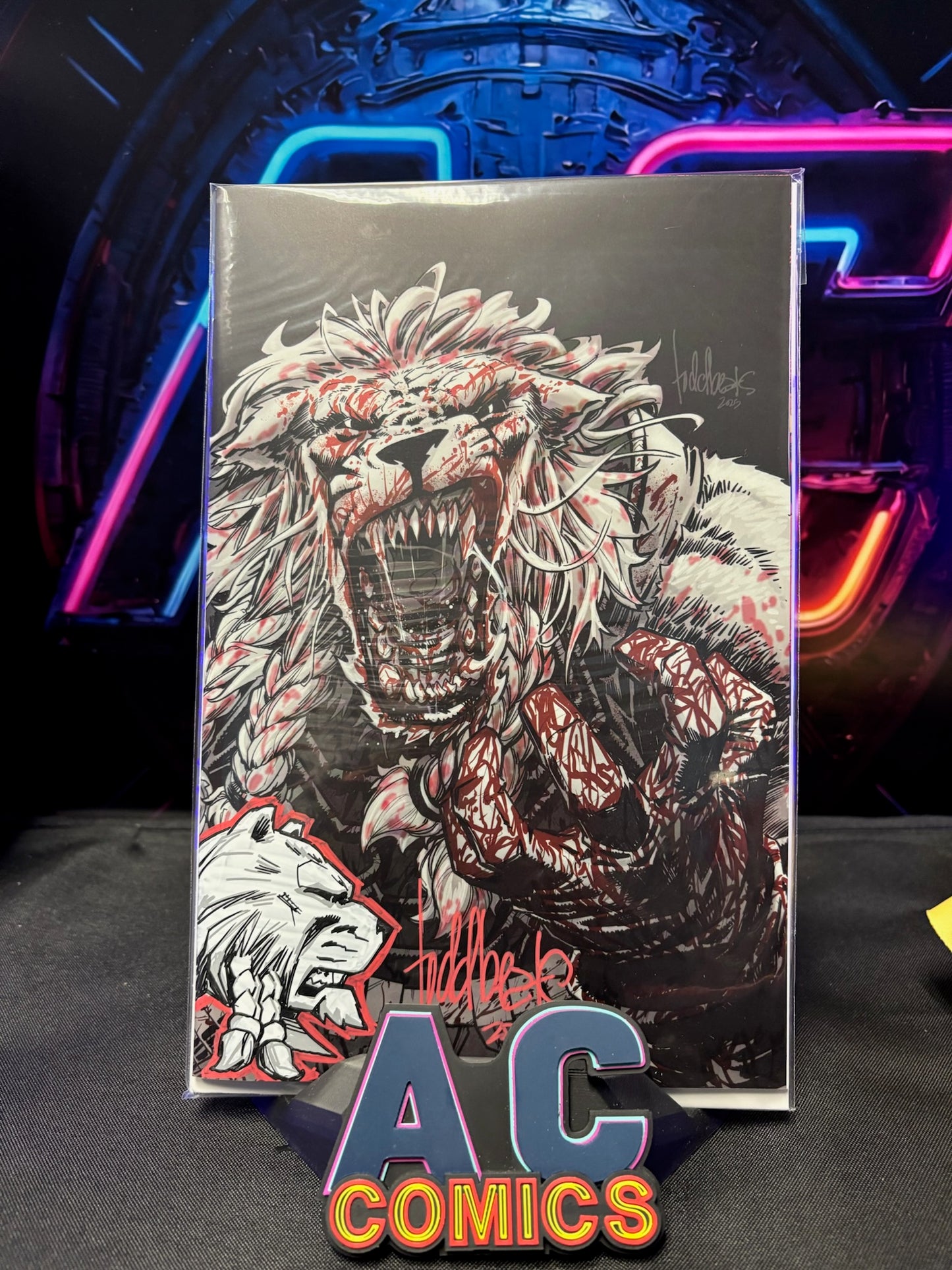 Full Color Remark by Todd Beats on Battle Beast #1