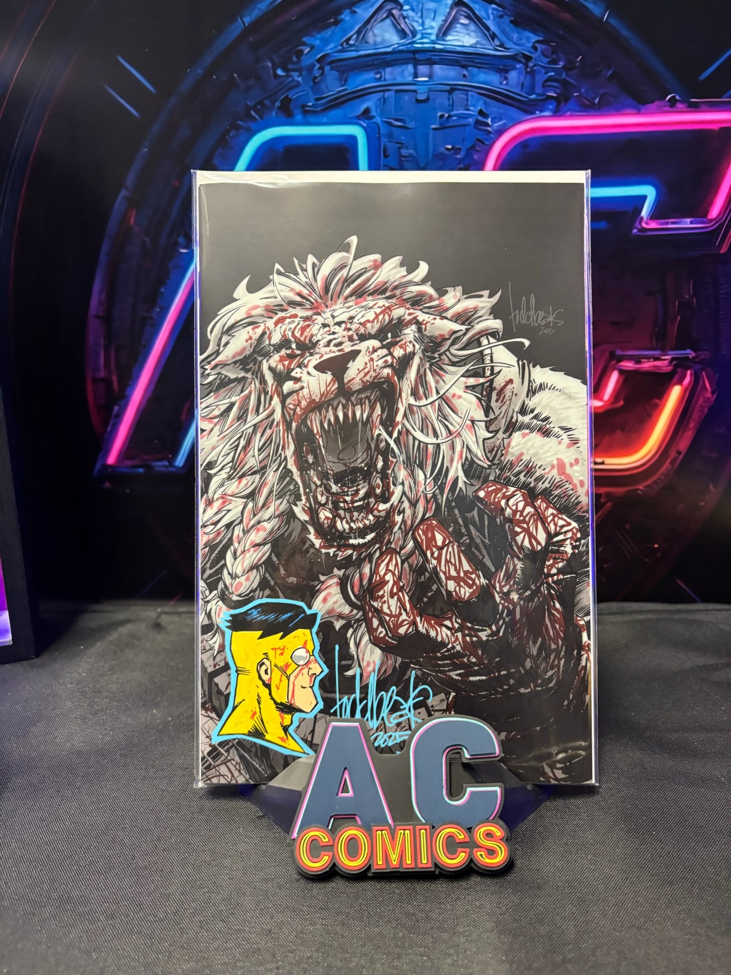 Full Color Remark by Todd Beats on Battle Beast #1