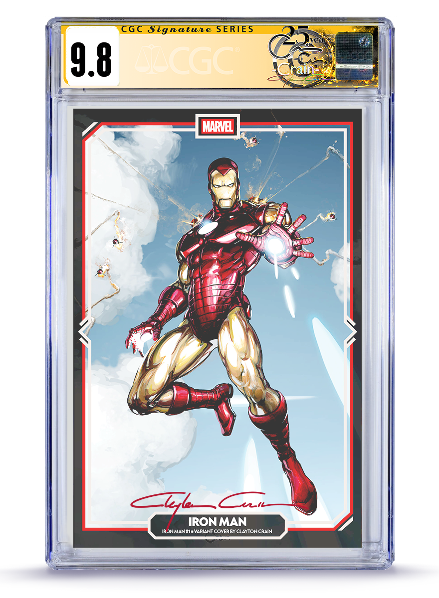 PREORDER: Iron Man No. 1 Classic Signature 9.8 CGC Signature Series