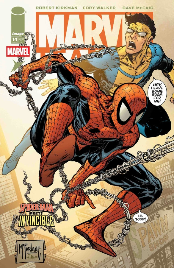 MARVEL TEAMUP #14 Todd McFarlane Variant 3-3-2026