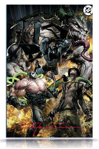 Absolute Batman #19 Clayton Crain All Characters Full Art Classic Signed