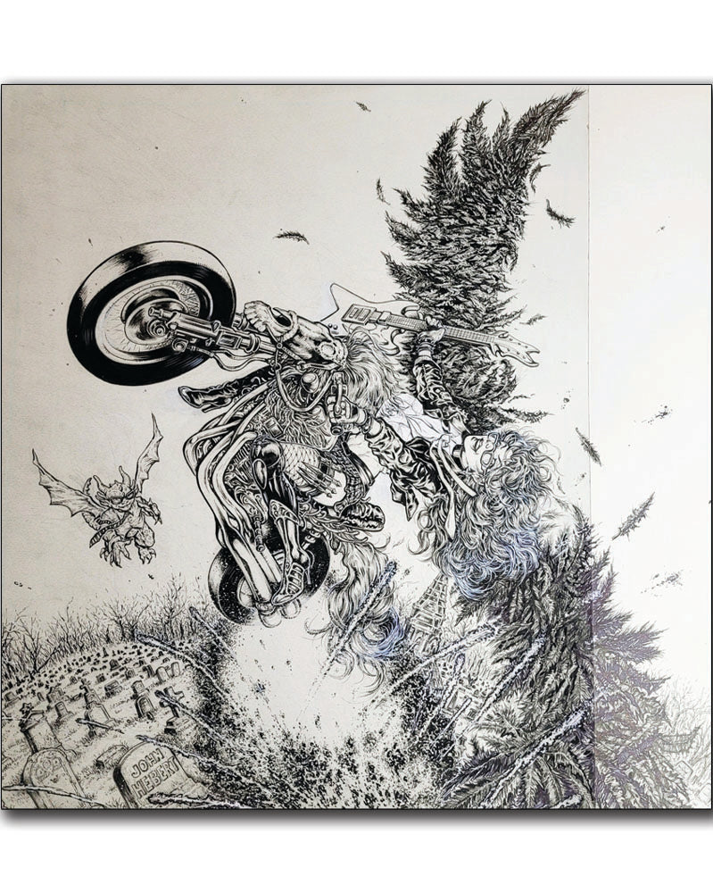 ORIGINAL ART | THE DEVIL'S MISFITS #1: EXCLUSIVE VARIANT by John Hebert