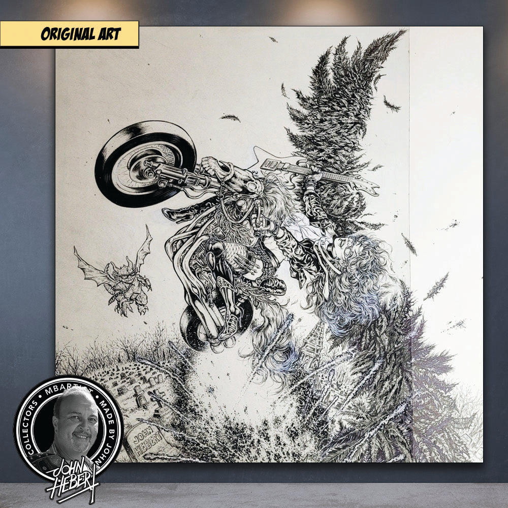 ORIGINAL ART | THE DEVIL'S MISFITS #1: EXCLUSIVE VARIANT by John Hebert