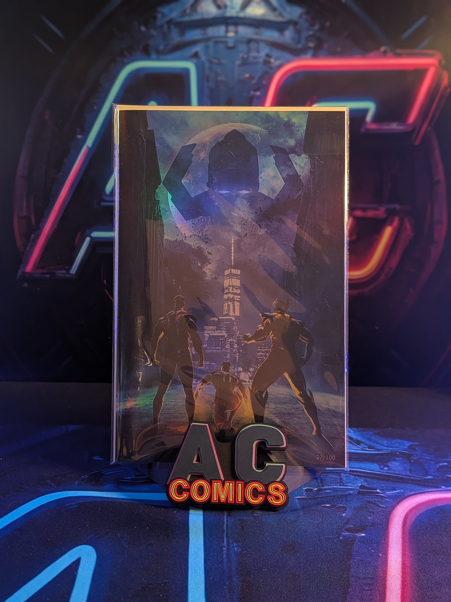 AC Ultraraw SDCC Mega Bundle ( Virgin, Foil and Metal covers)