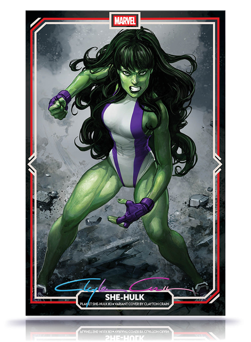 PREORDER: Planet She-Hulk No. 3 Infinity Signature w/COA