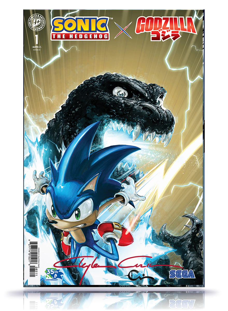 PREORDER: Trade Dress Sonic x Godzilla No.1 Classic Signature w/COA