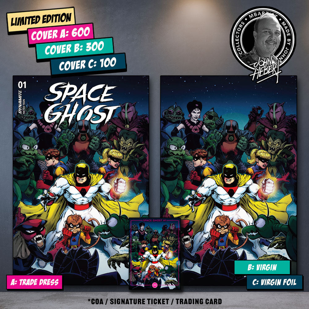 COMIC BOOK | SPACE GHOST #1: VARIANT EXCLUSIVE by John Hebert