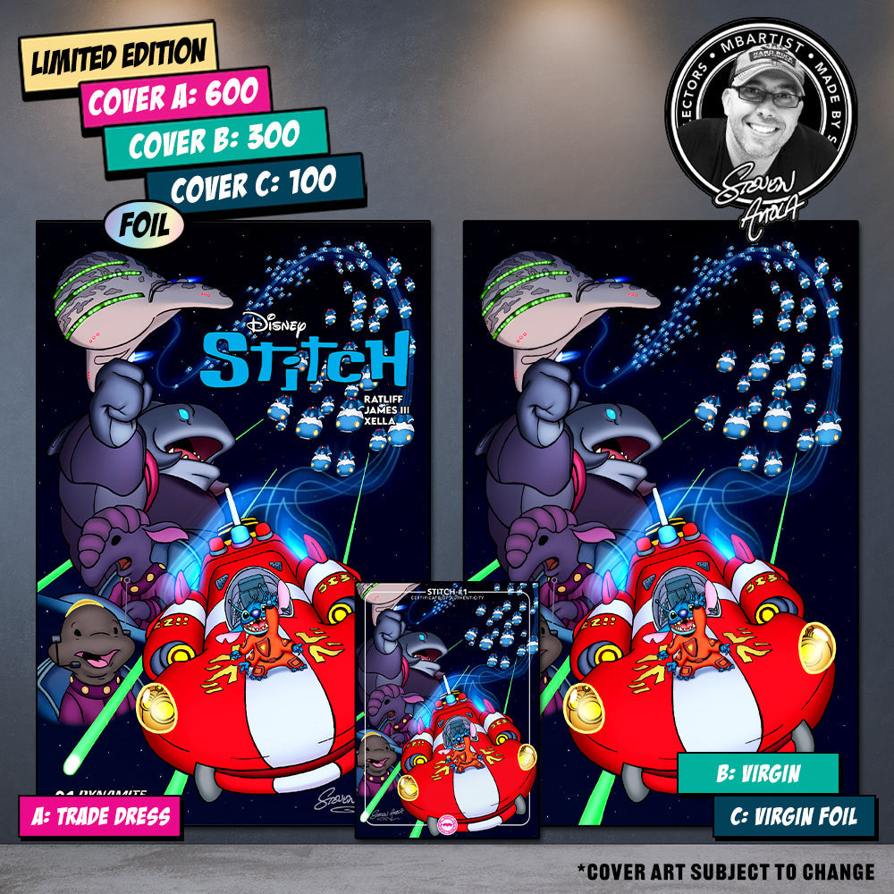 COMIC BOOK | STITCH #1: VARIANT EXCLUSIVE by Steven Ahola