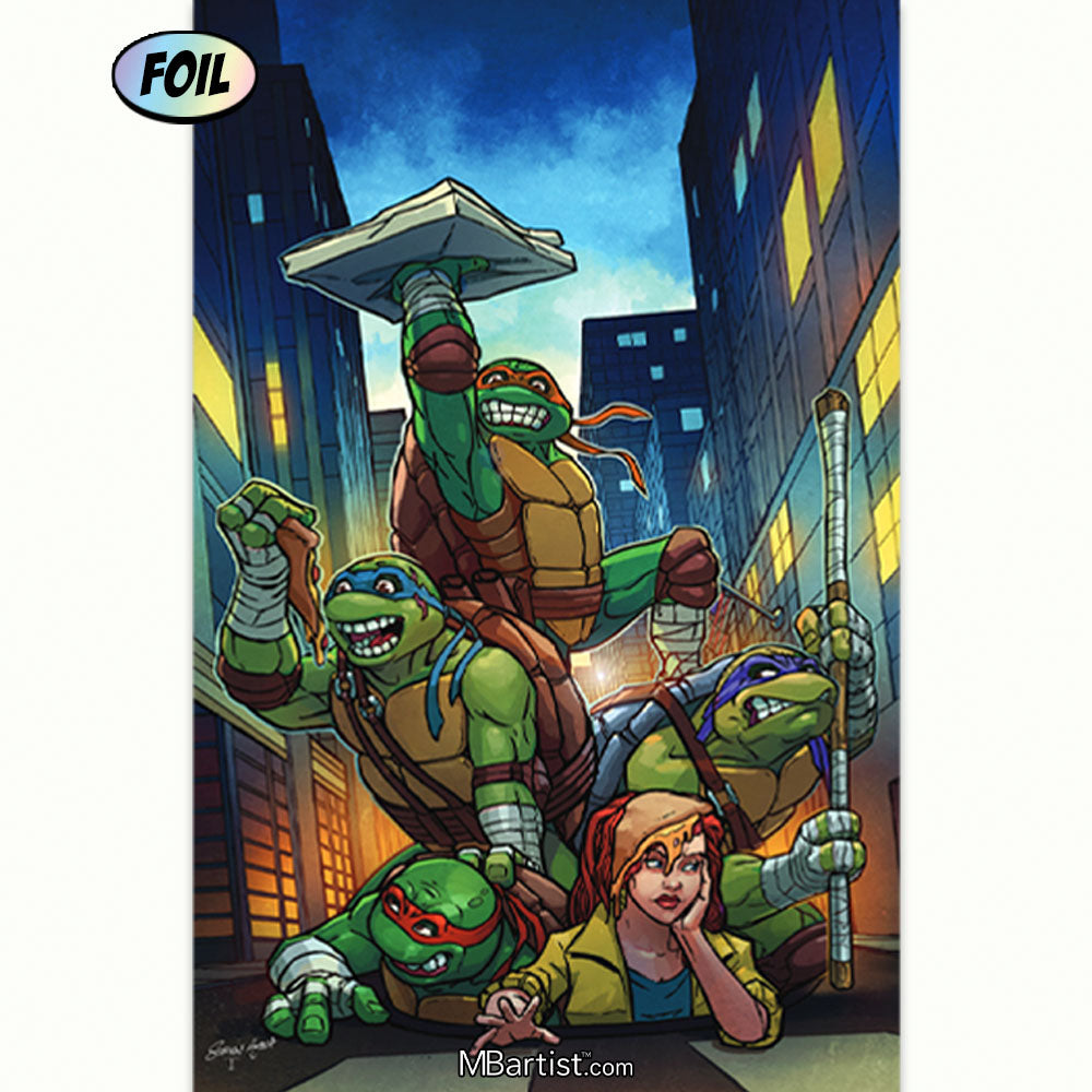 COMIC BOOK | TEENAGE MUTANT NINJA TURTLES #1: VARIANT EXCLUSIVE by Steven Ahola