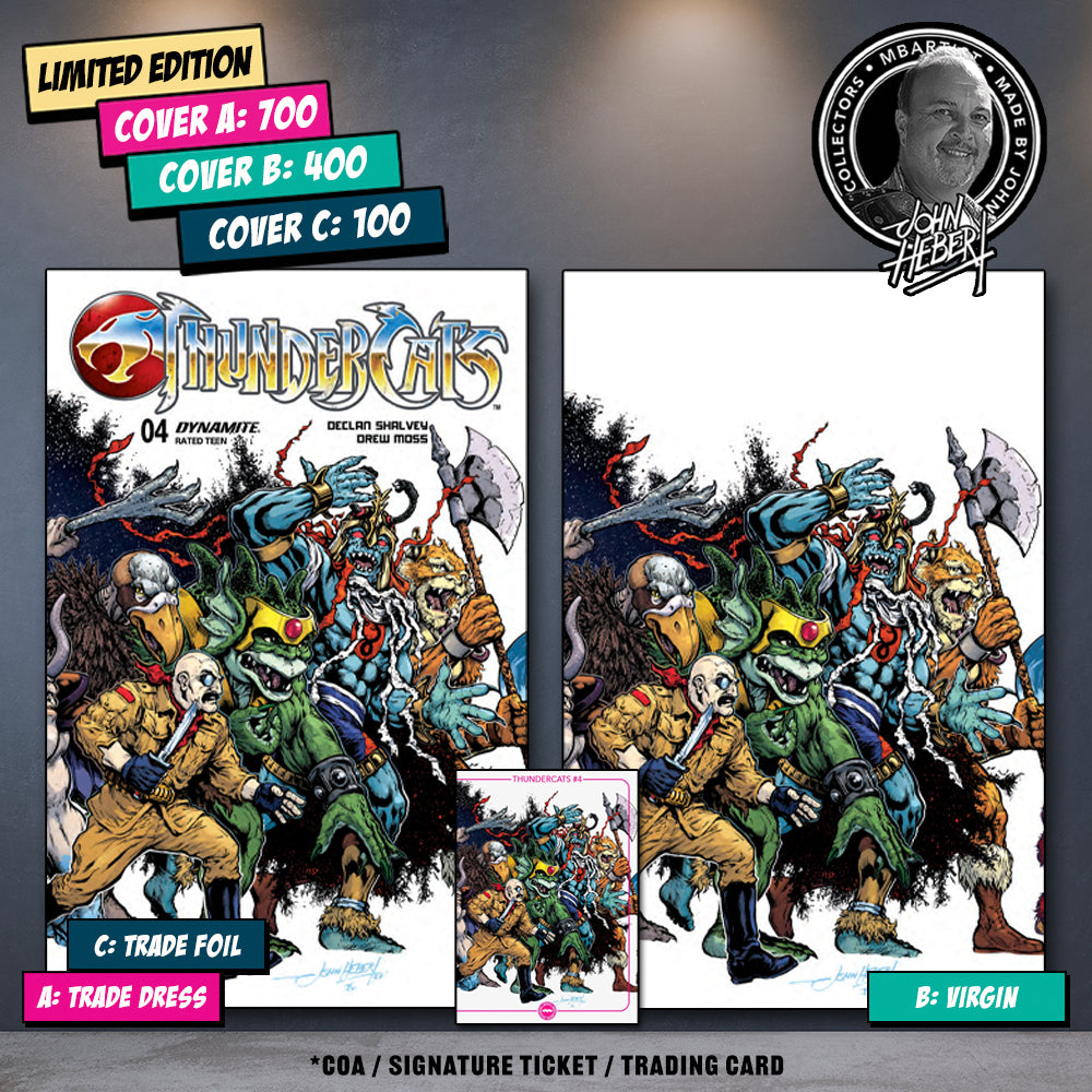 COMIC BOOK | THUNDERCATS #4: VARIANT EXCLUSIVE by John Hebert