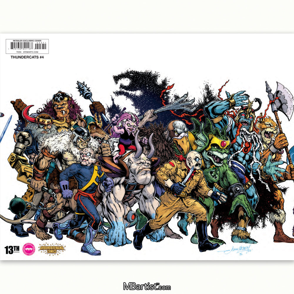 COMIC BOOK | THUNDERCATS #4: VARIANT EXCLUSIVE by John Hebert