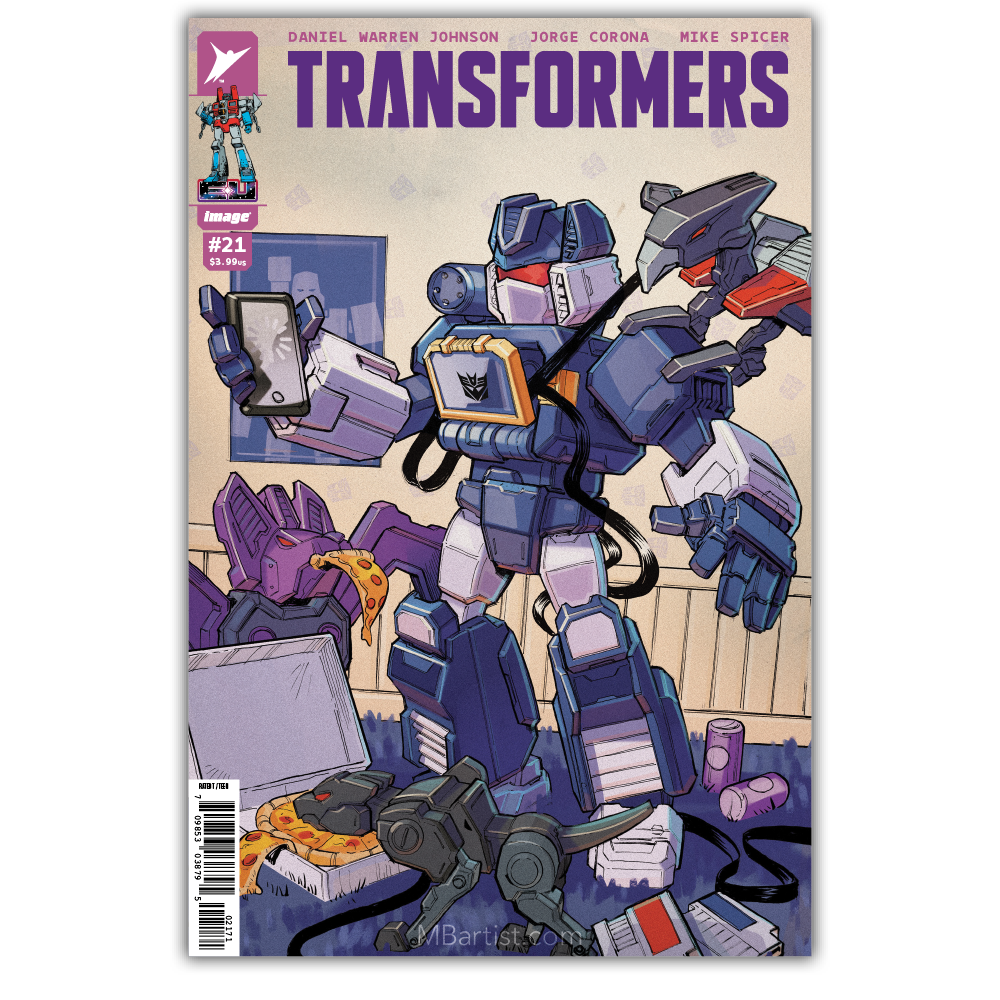 COMIC BOOK | TRANSFORMERS #21: VARIANT EXCLUSIVE by Len Nicholas