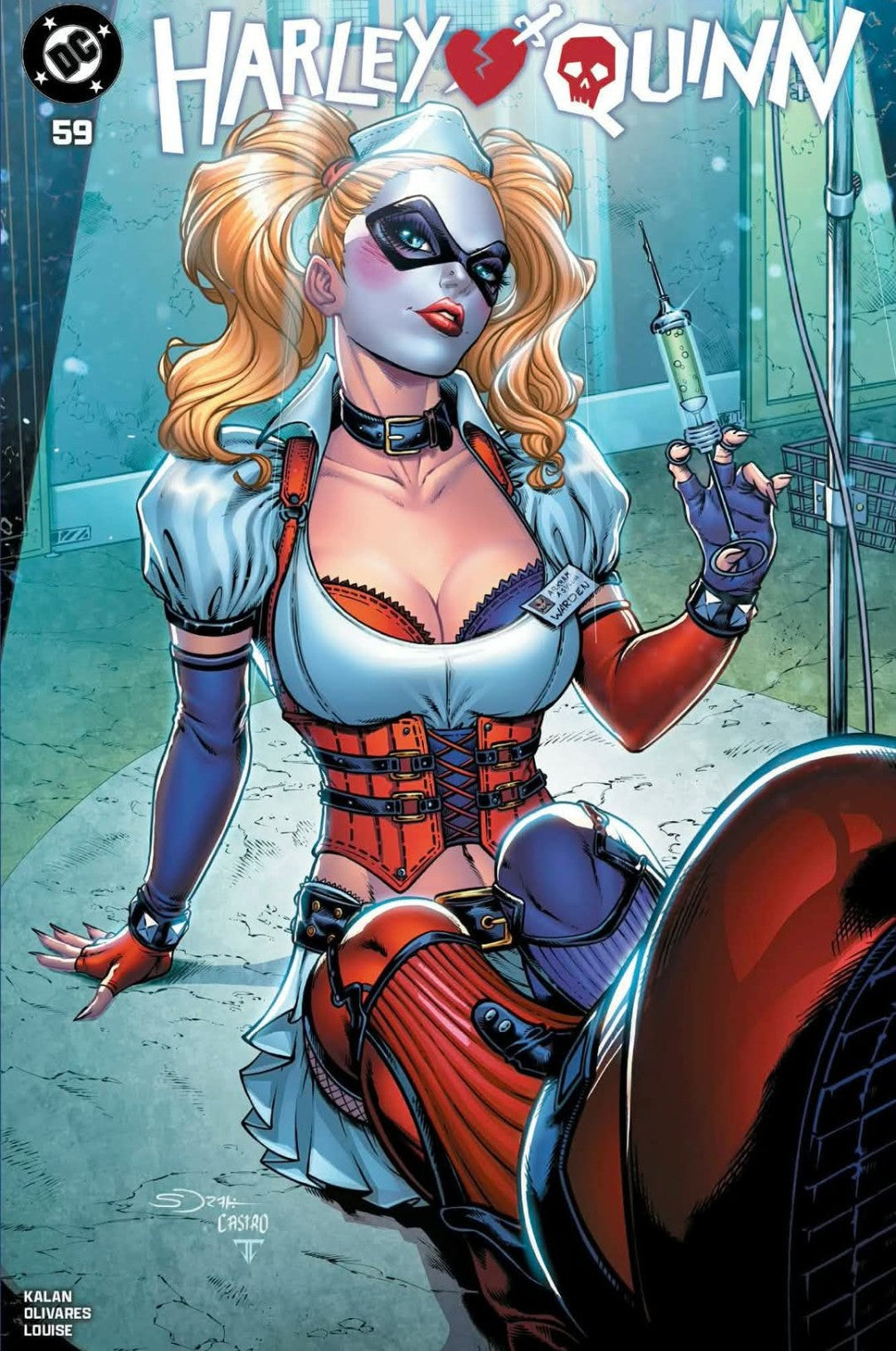 Harley Quinn #59 art by Sorah Suhng trade variant