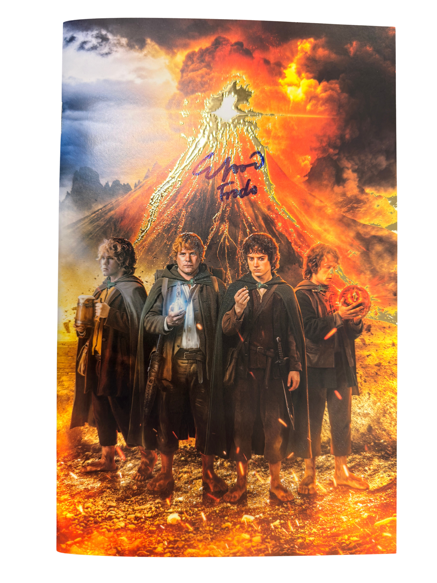 Fan Expo Chicago Lord of the Rings Exclusive Signed by Elijah Wood