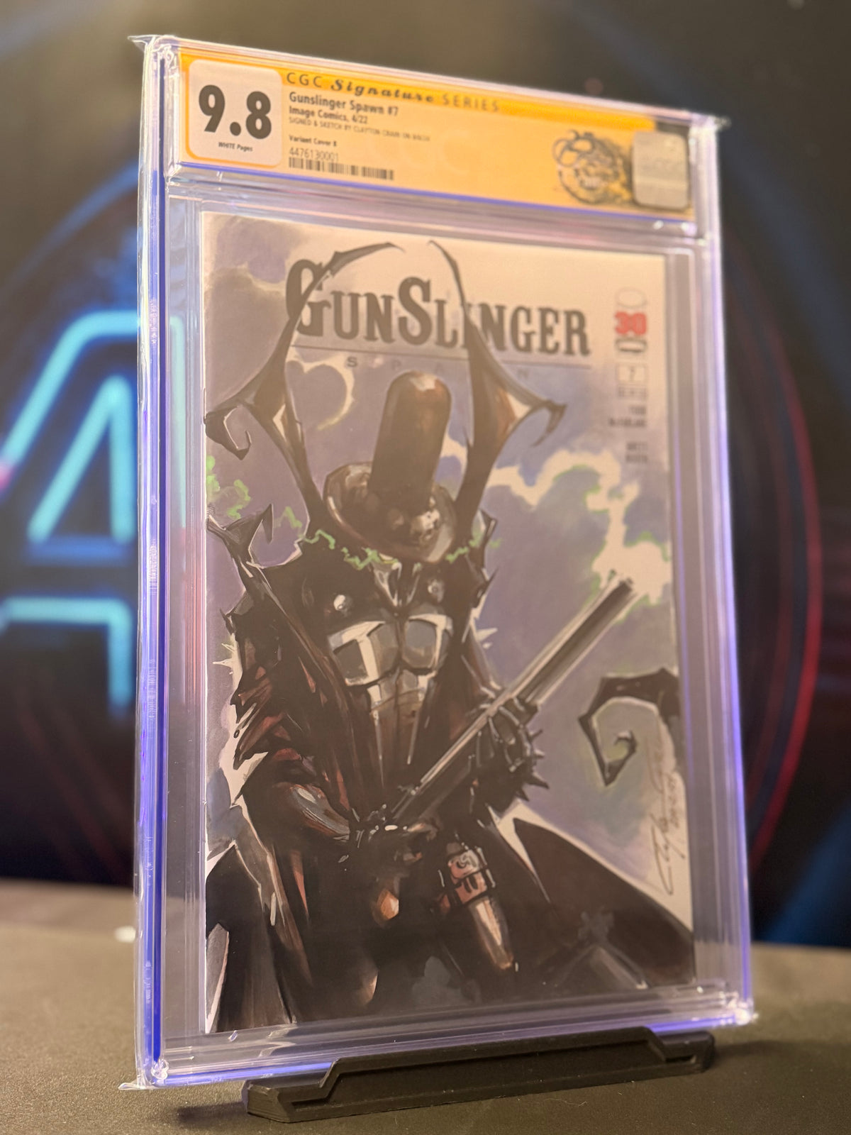 Gunslinger Spawn #7 4/22 Blank Variant Cover