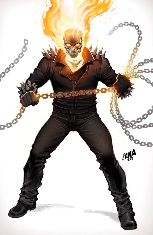 [SIGNED by David Nakayama] GHOST RIDER 2 UNKNOWN COMICS DAVID NAKAYAMA WHATNOT EXCLUSIVE VIRGIN VAR (11/30/2022)