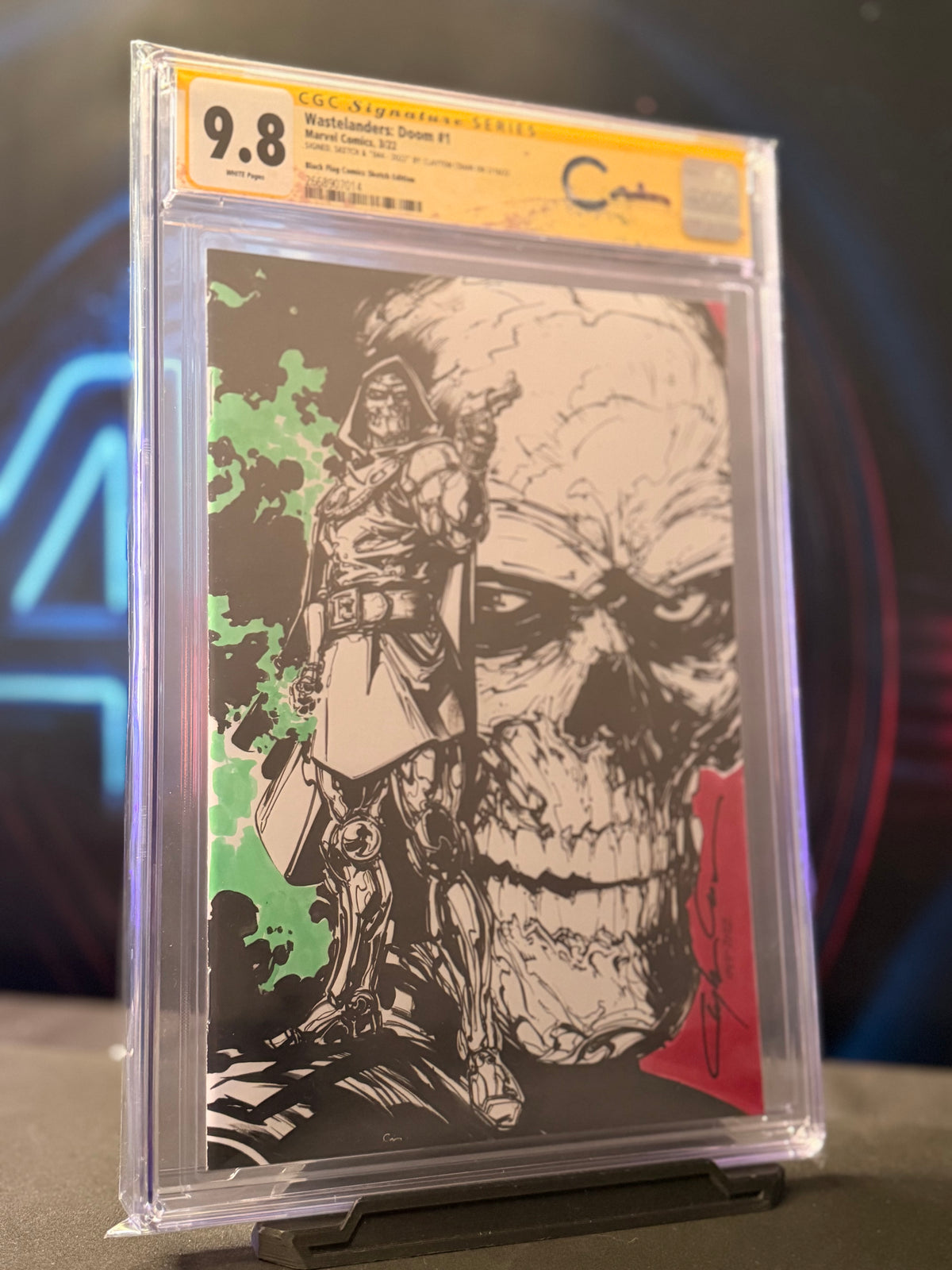 Wastelanders: Doom #1 3/22 Black Flag Comics Sketch Edition