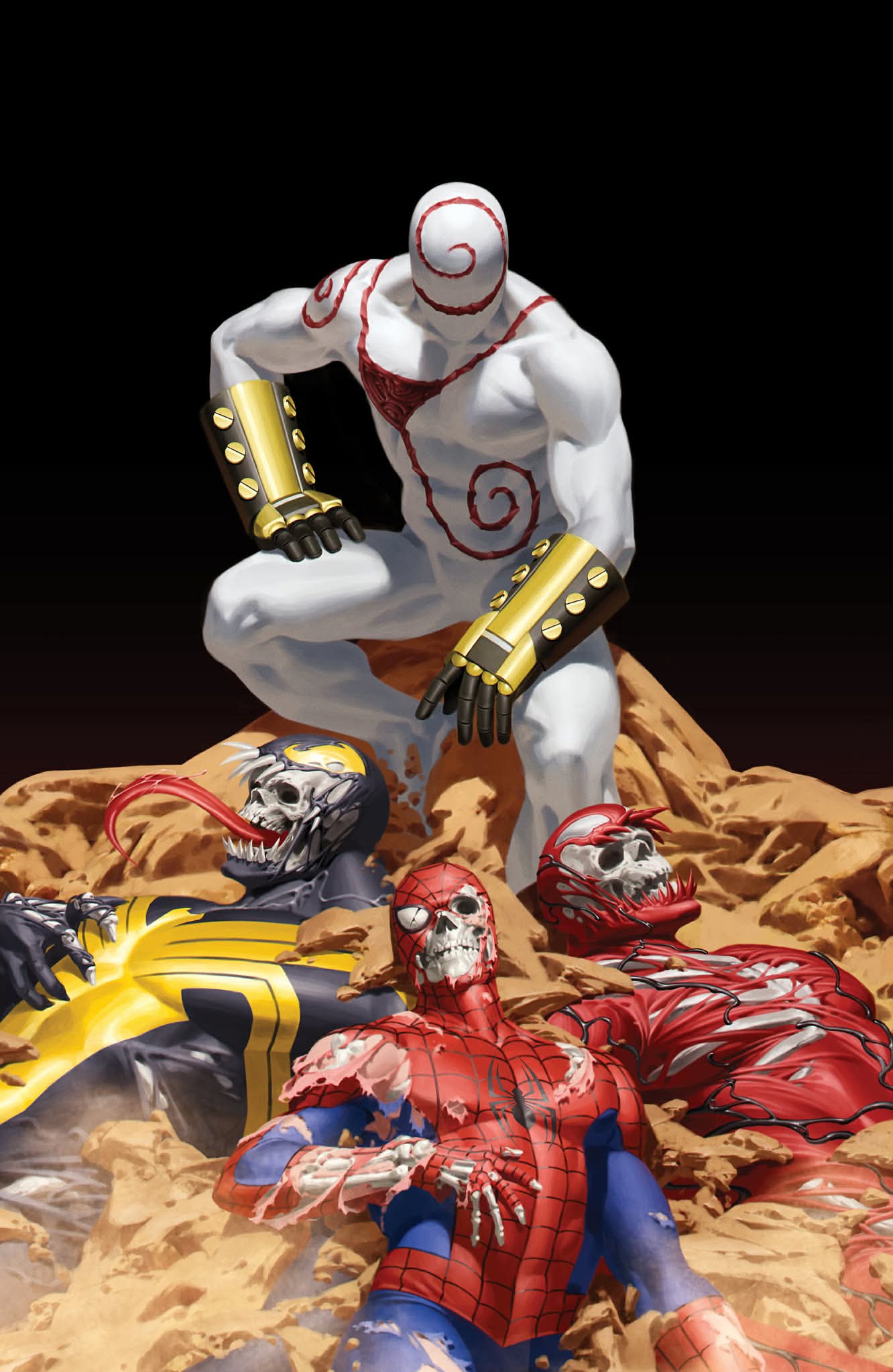 Spider-Man / Venom Death Spiral #1 Trade and Full Art Set 2-20-2026