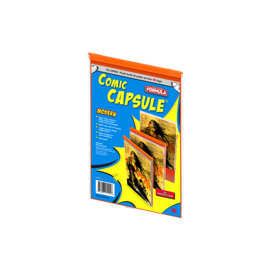 Orange Modern Size ComicCapsule