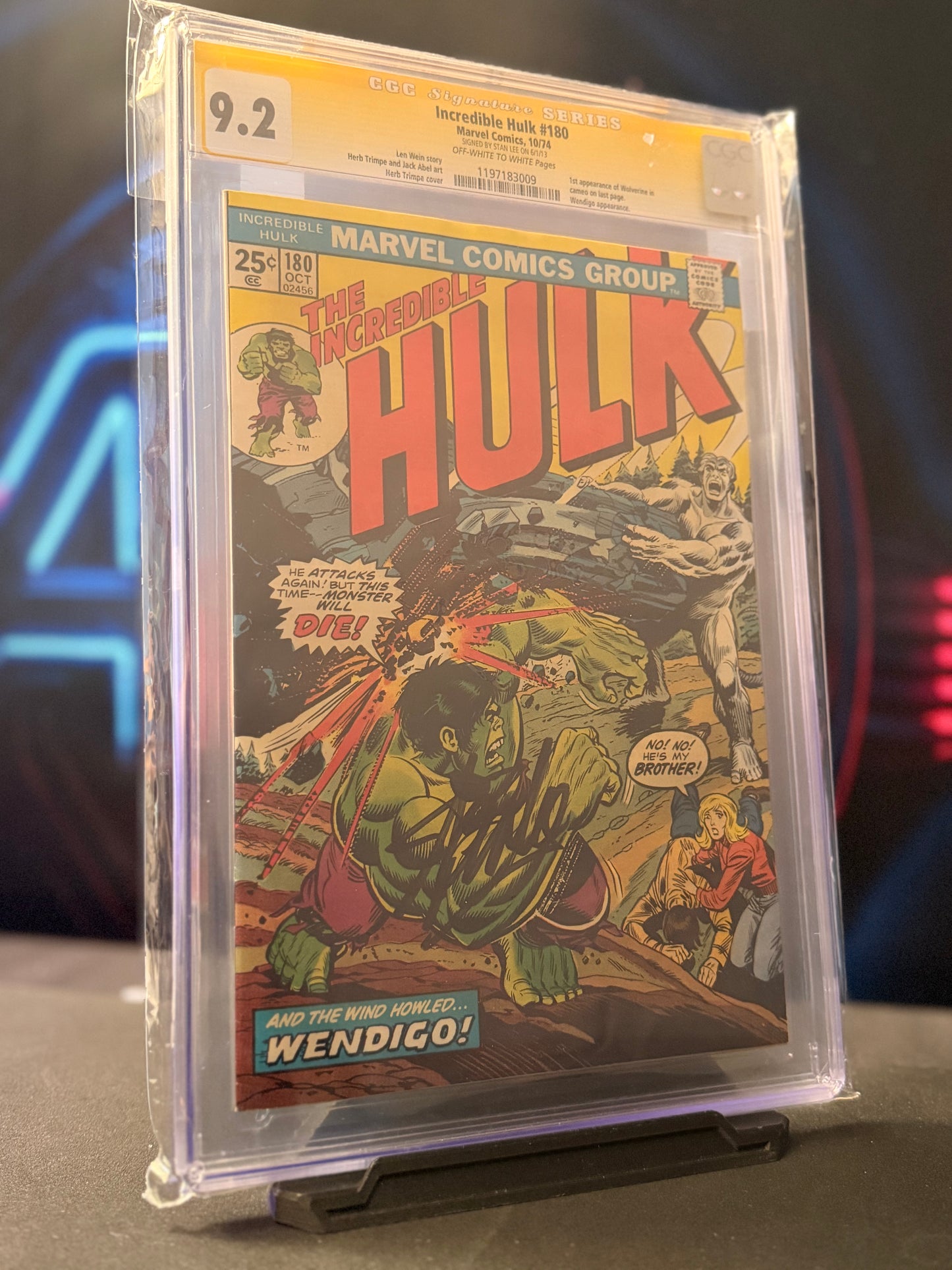 Incredible Hulk #180 10/74