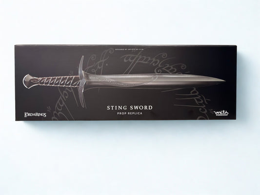 Weta Workshop LOTR Sting Sword Prop Replica Signed