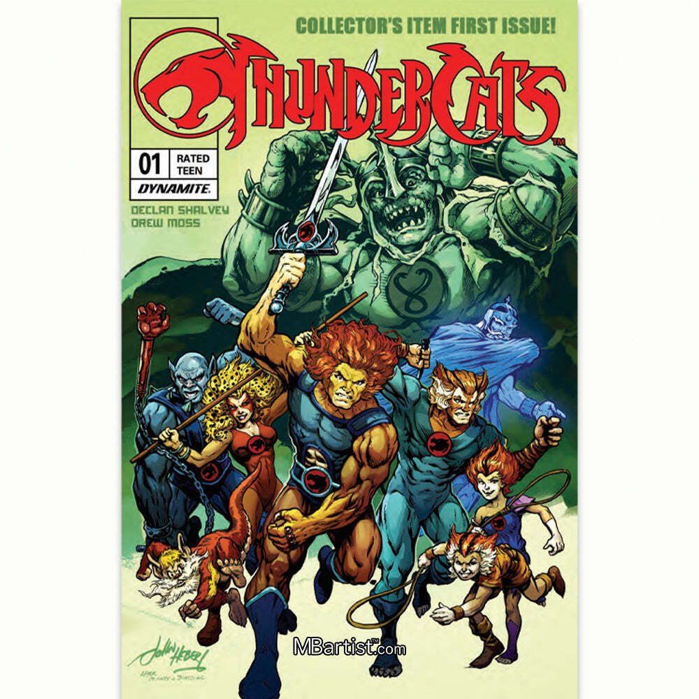 COMIC BOOK | THUNDERCATS #1: EXCLUSIVE VARIANT by John Hebert