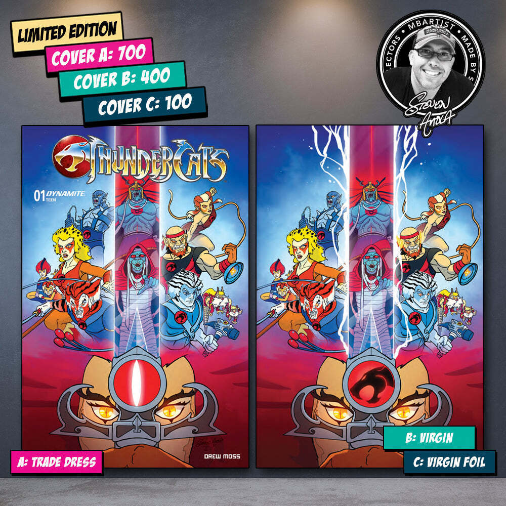 COMIC BOOK | THUNDERCATS #1: EXCLUSIVE VARIANT by Steven Ahola