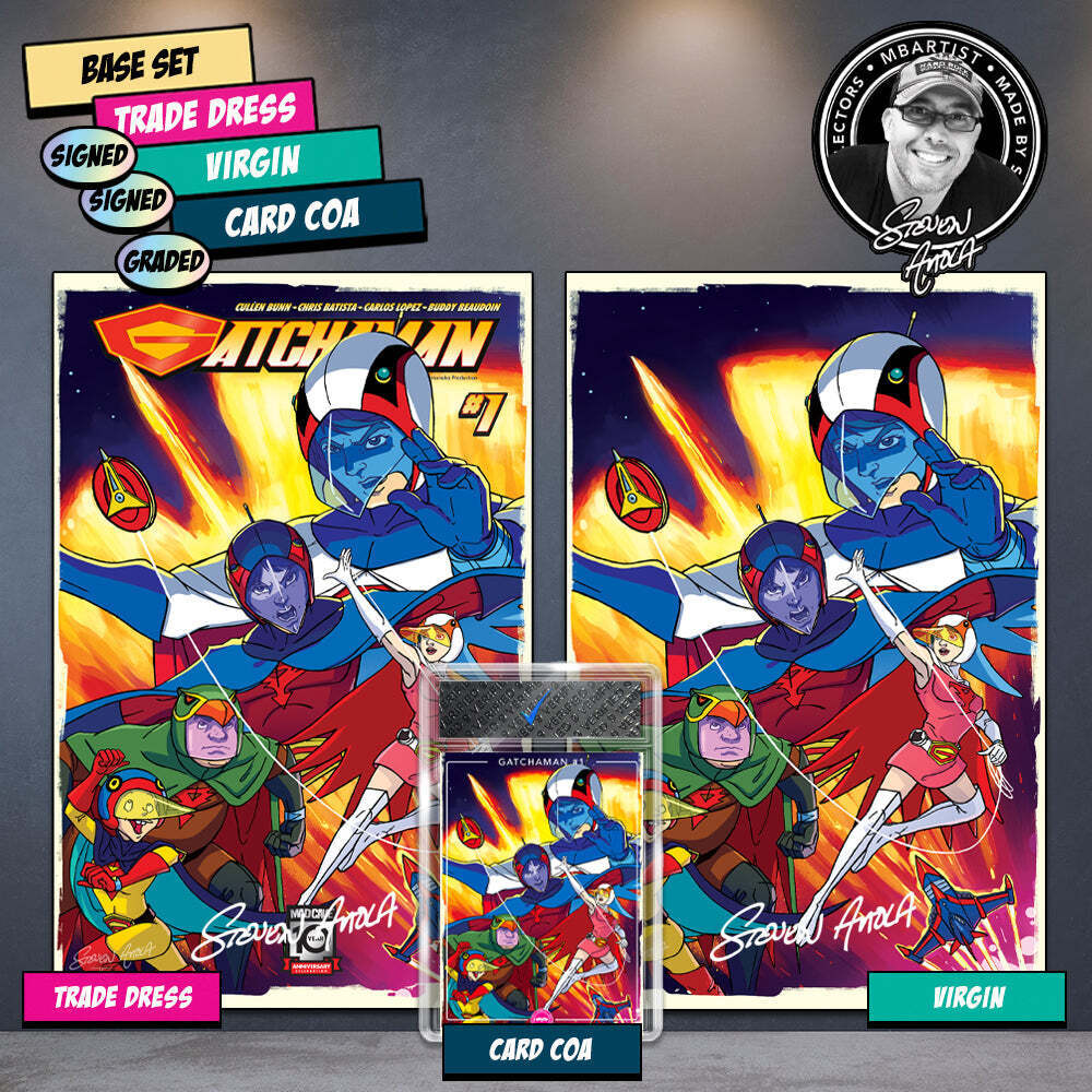 COLLECTOR BOX | GATCHAMAN #1 by Steven Ahola | NYCC