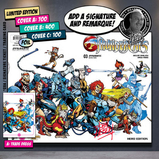 COMIC BOOK | THUNDERCATS #3: EXCLUSIVE VARIANT by John Hebert
