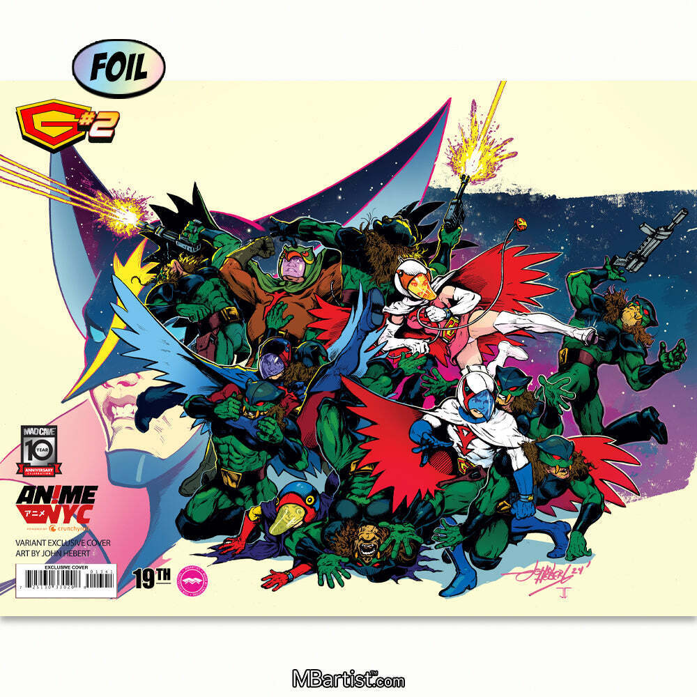 COMIC BOOK | GATCHAMAN #2: by John Hebert