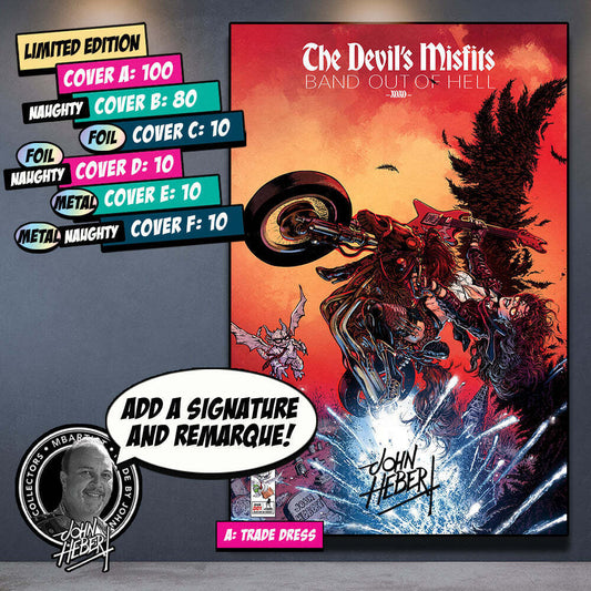 COMIC BOOK | THE DEVIL'S MISFITS #1: EXCLUSIVE VARIANT by John Hebert