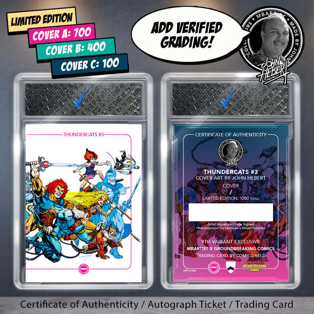 COMIC BOOK | THUNDERCATS #3: EXCLUSIVE VARIANT by John Hebert