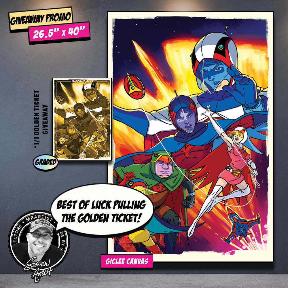 COLLECTOR BOX | GATCHAMAN #1 by Steven Ahola | NYCC