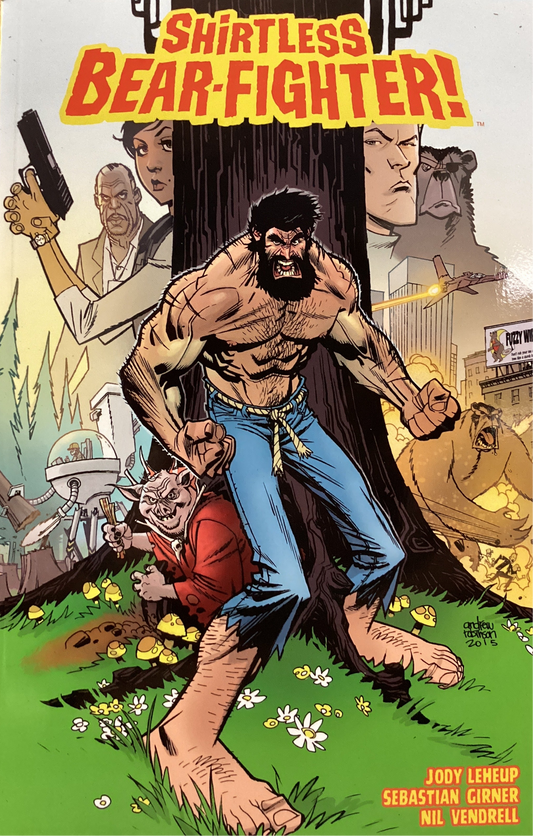 Shirtless Bear-Fighter!
