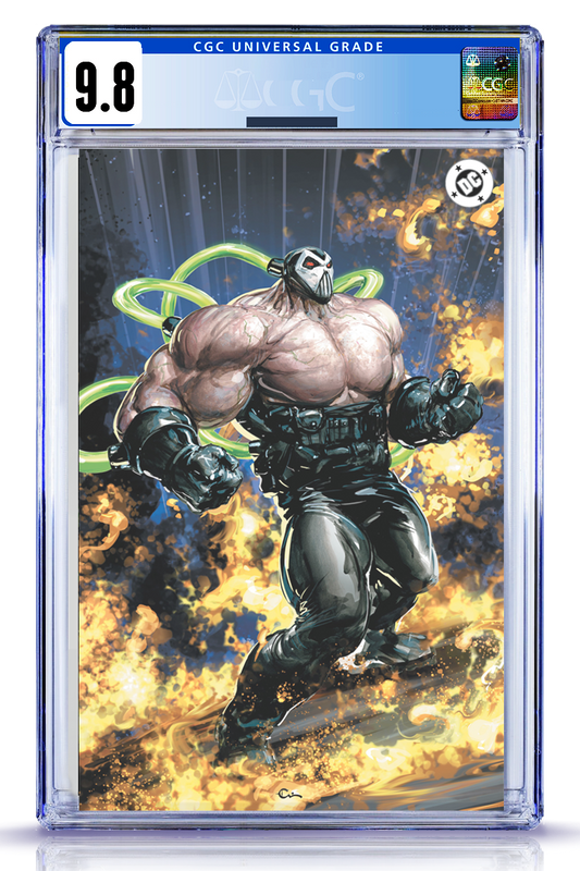 9.8 Graded - Absolute Batman #19, Clayton Crain [Bane Foil]