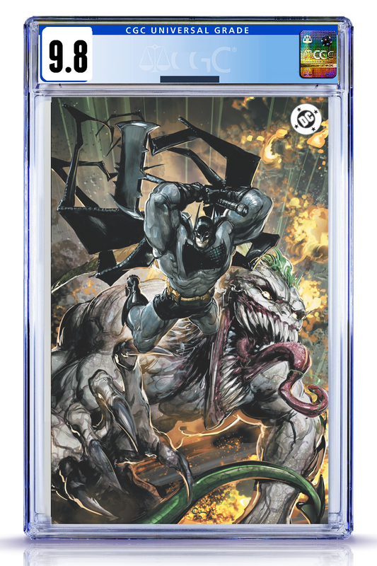 9.8 Graded - Absolute Batman #19, Clayton Crain [Batman vs. Joker Var.]